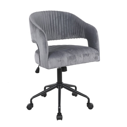 Mercer41 Shalid Velvet Task Chair & Reviews Wayfair